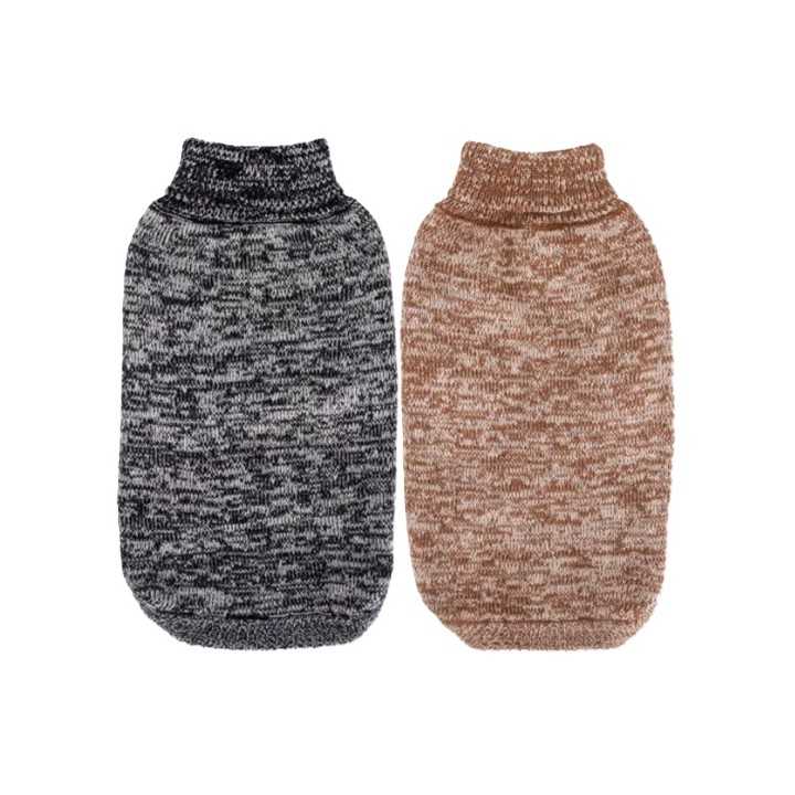 Maglioncino Dolcevita In Filato Misto