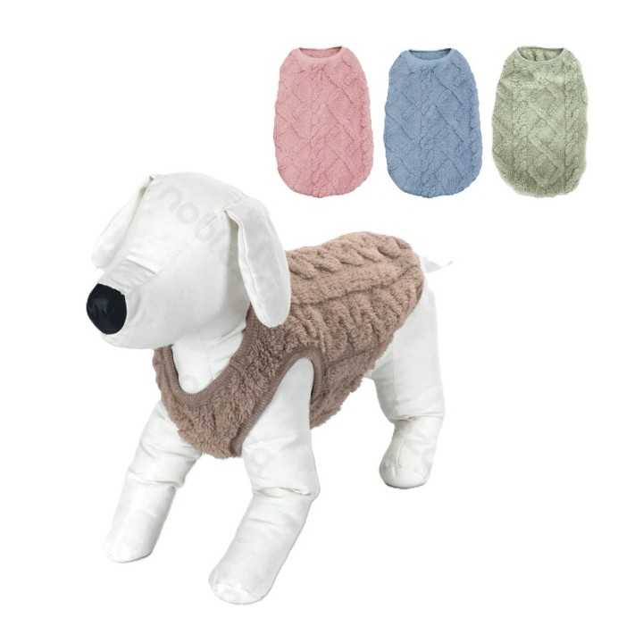 Maglione Treccia Tinta Unita Tg. Xl (40 Cm.)