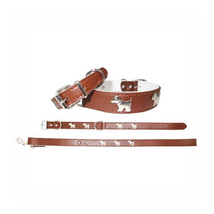 Also Parure Borchie Dog 2,5 X 50 Cm. / 120 Cm.