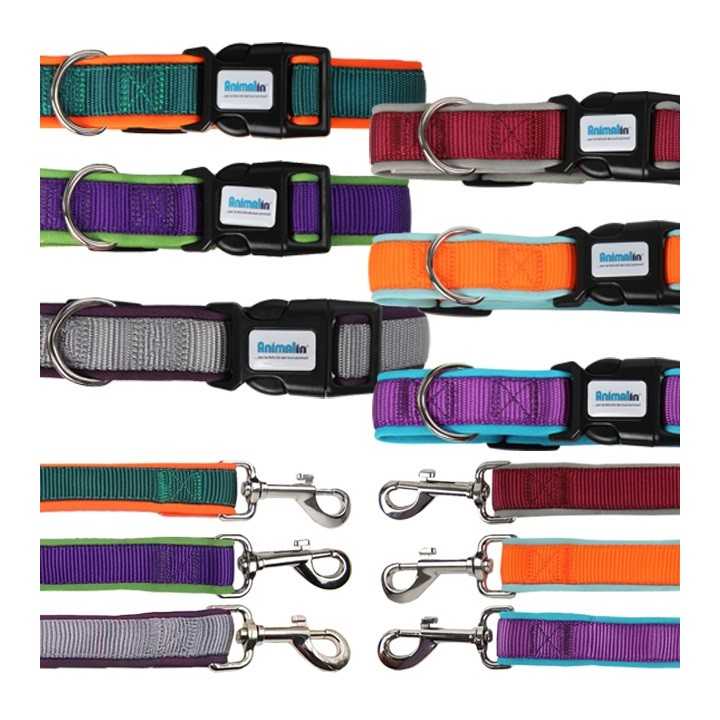 Also Parure Collare Nylon Softer (1,5 X 20-35 Cm. / 120 Cm.) Mix Color