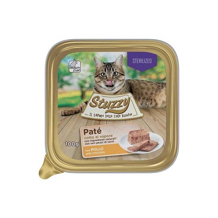 Mister Stuzzy Cat Sterilized Con Pollo 100 Gr.
