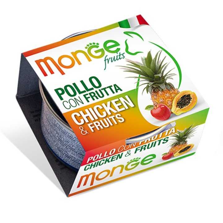 Monge Cat Fruits Adult Pollo Con Frutta 80 Gr.