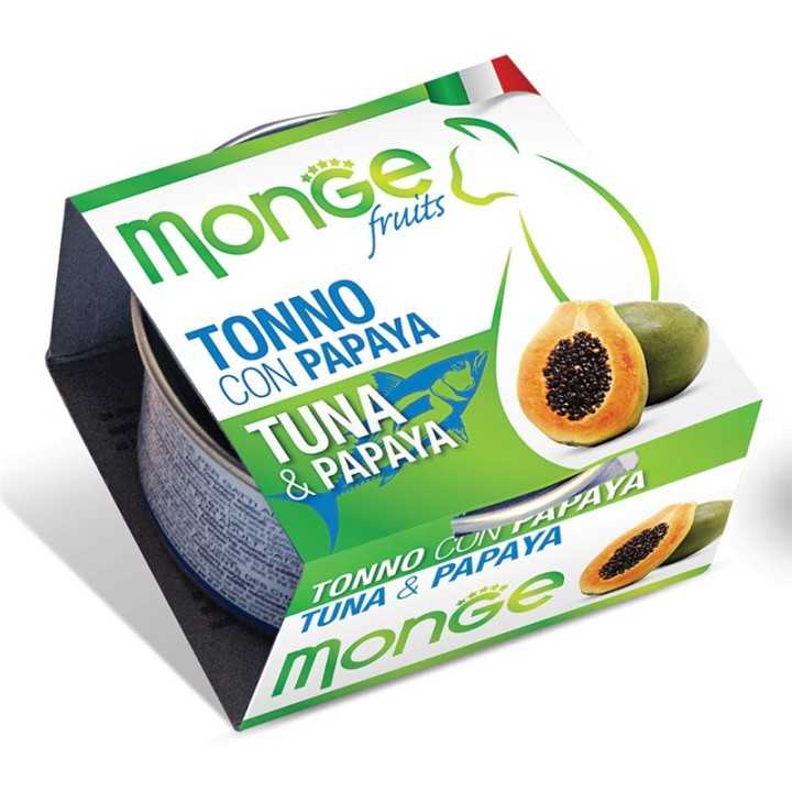 Monge Cat Fruits Adult Tonno Con Papaya 80 Gr.