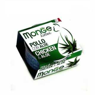 Monge Cat Fruits Kitten Pollo Con Aloe 80 Gr.