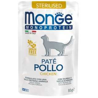 Monge Cat Monoprotein Pate' Sterilised Pollo 85 Gr.