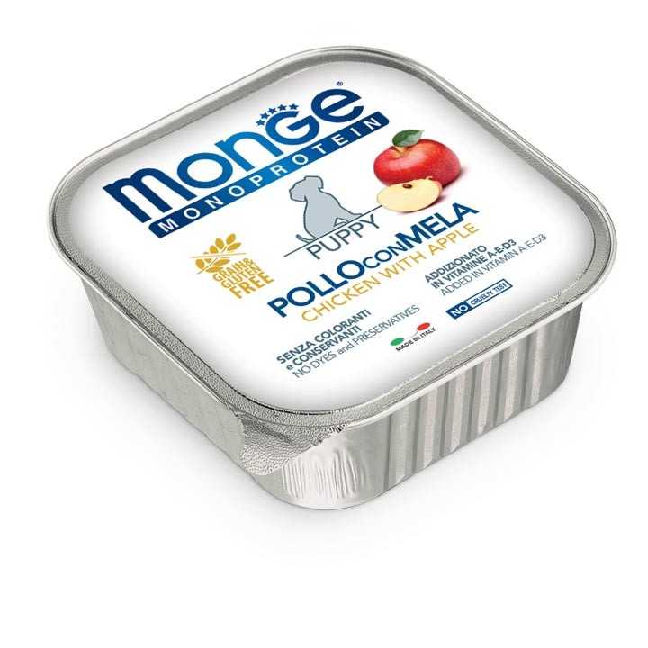 Monge Dog Monoproteico Puppy Pollo & Mela 150 Gr.