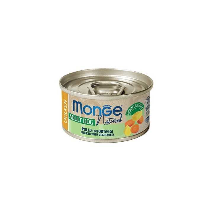 Monge Dog Natural Adult Pollo Con Ortaggi 95 Gr.