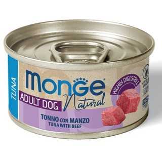 Monge Dog Natural Adult Tonno Con Manzo 95 Gr.