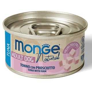 Monge Dog Natural Adult Tonno Con Prosciutto 95 Gr.