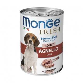 Monge Fresh Bocconi In Pate' Adult Agnello 400 Gr.