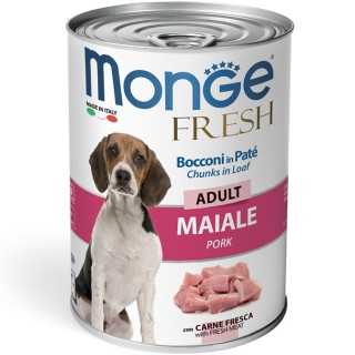 Monge Fresh Bocconi In Pate' Adult Maiale 400 Gr.