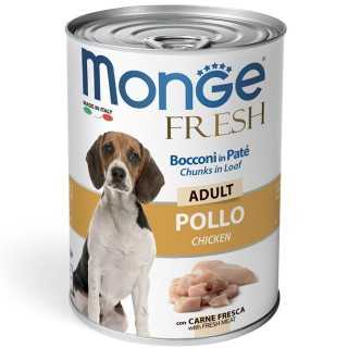 Monge Fresh Bocconi In Pate' Adult Pollo 400 Gr.