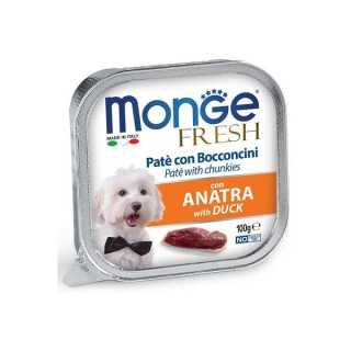 Monge Fresh Pate' E Bocconcini Con Anatra 100 Gr.