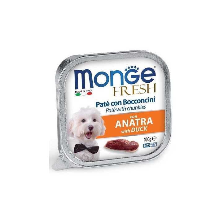 Monge Fresh Pate' E Bocconcini Con Anatra 100 Gr.