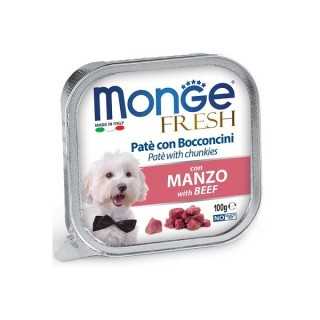 Monge Fresh Pate' E Bocconcini Con Manzo 100 Gr.