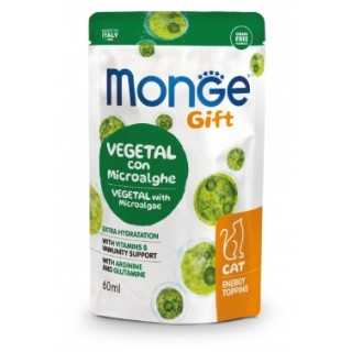 Monge Gift Energy Topping Cat Vegetal 60 Gr.