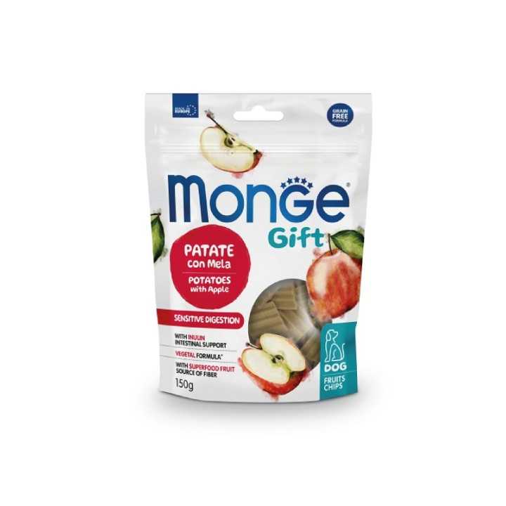 Monge Gift Fruit Chips Sensitive Digestion Patate & Mela 150 Gr.