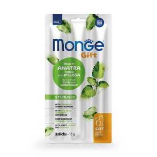 Monge Gift Soft Sticks Sterilised Anatra & Melissa 5 Gr. / 3 Pz.