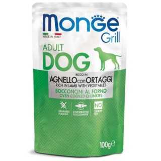Monge Grill Bustine Agnello & Ortaggi 100 Gr.