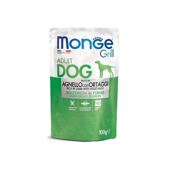 Monge Grill Bustine Agnello & Ortaggi 100 Gr.