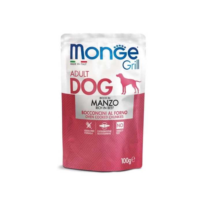 Monge Grill Bustine Manzo 100 Gr.