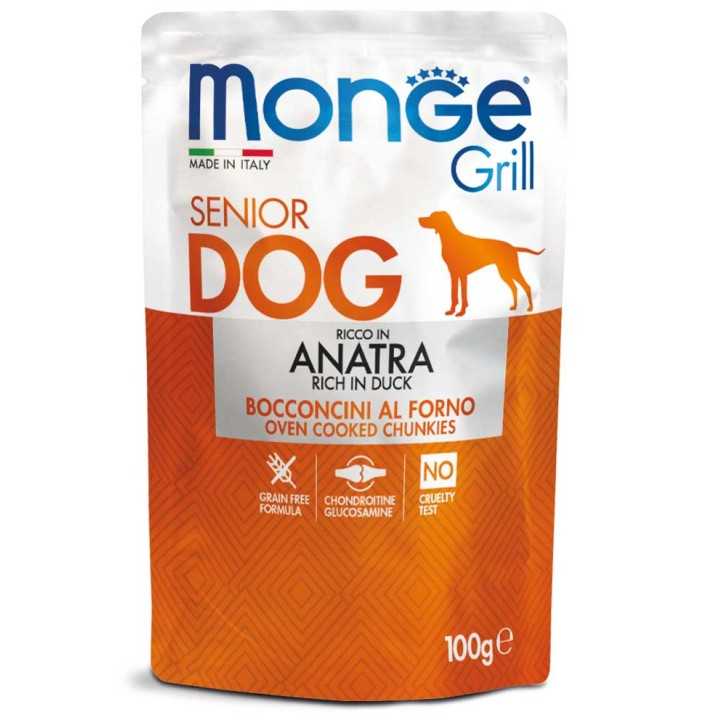 Monge Grill Bustine Senior Anatra 100 Gr.