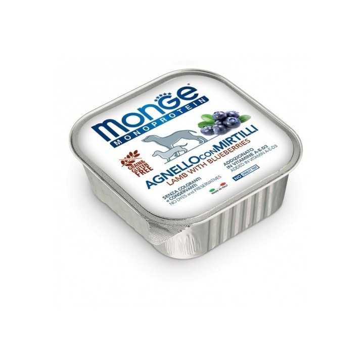 Monge Monoproteico Agnello & Mirtilli 150 Gr.