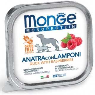Monge Monoproteico Anatra & Lamponi 150 Gr.