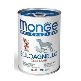 Monge Monoproteico Solo Agnello 400 Gr.