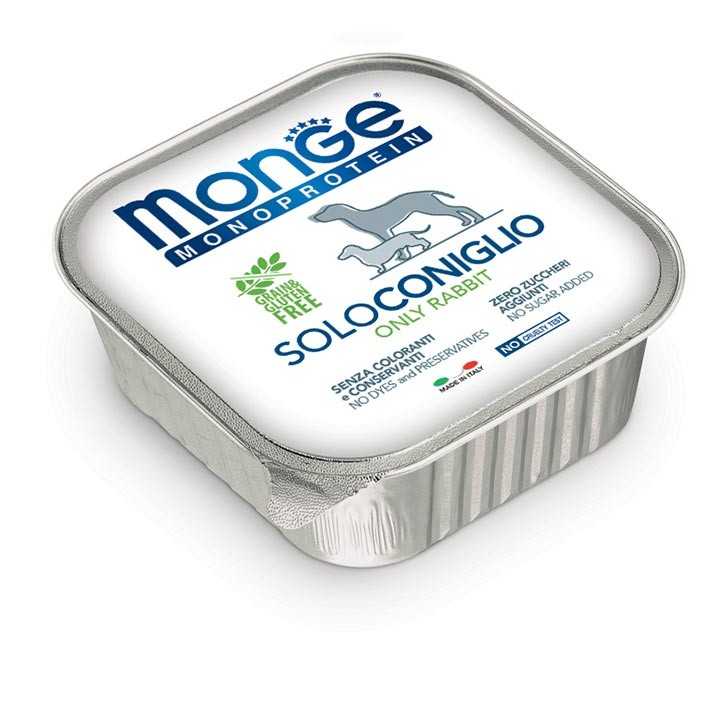 Monge Monoproteico Solo Coniglio 150 Gr.