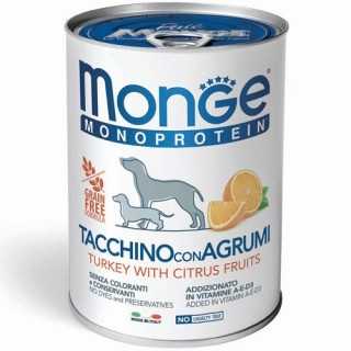 Monge Monoproteico Solo Tacchino & Agrumi 400 Gr.