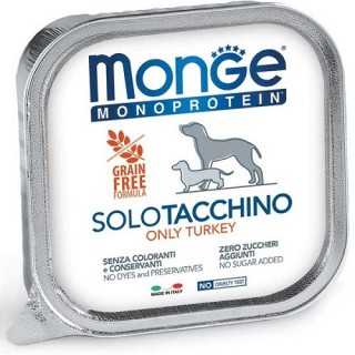 Monge Monoproteico Solo Tacchino 150 Gr.