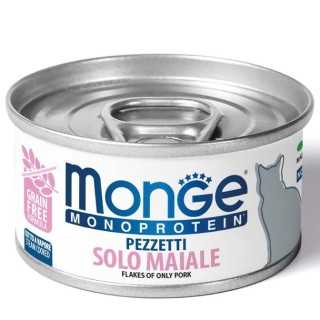 Monge Monoprotein Pezzetti Solo Maiale 80 Gr.