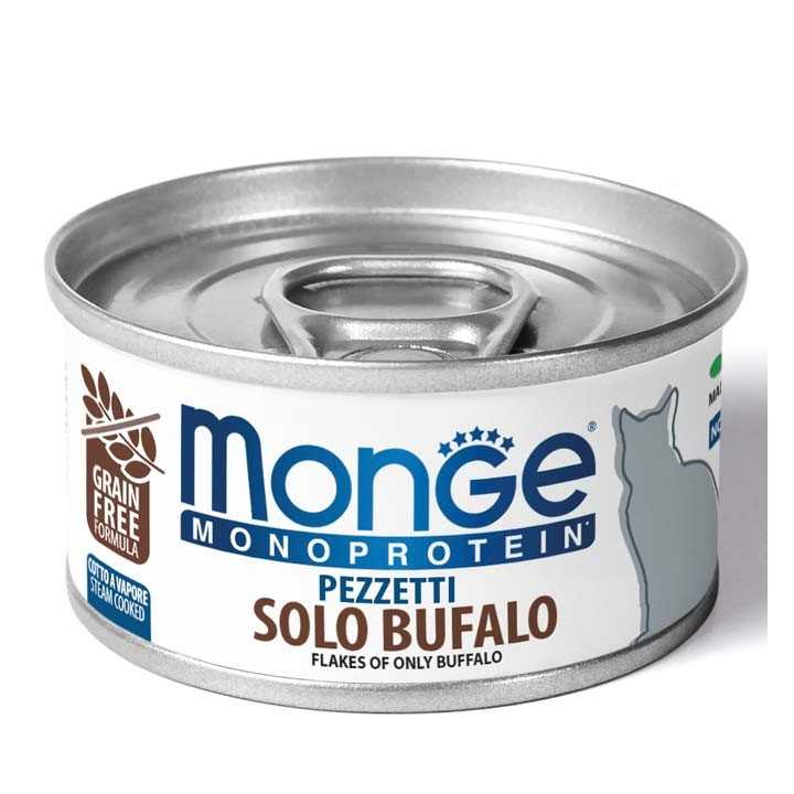 Monge Monoprotein Sfilaccetti Solo Bufalo 80 Gr.