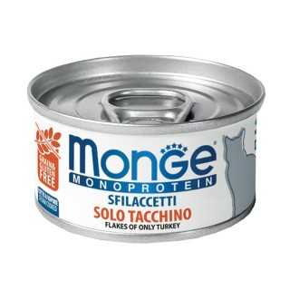 Monge Monoprotein Sfilaccetti Solo Tacchino 80 Gr.