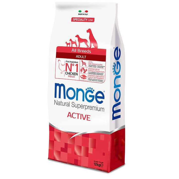 Monge Speciality Line Adult All Breeds Active 12 Kg.