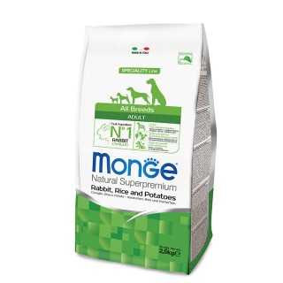 Monge Speciality Line Adult All Breeds Coniglio Riso & Patate 2,5 Kg.