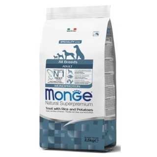 Monge Speciality Line Adult All Breeds Trota, Riso & Patate 12 Kg.