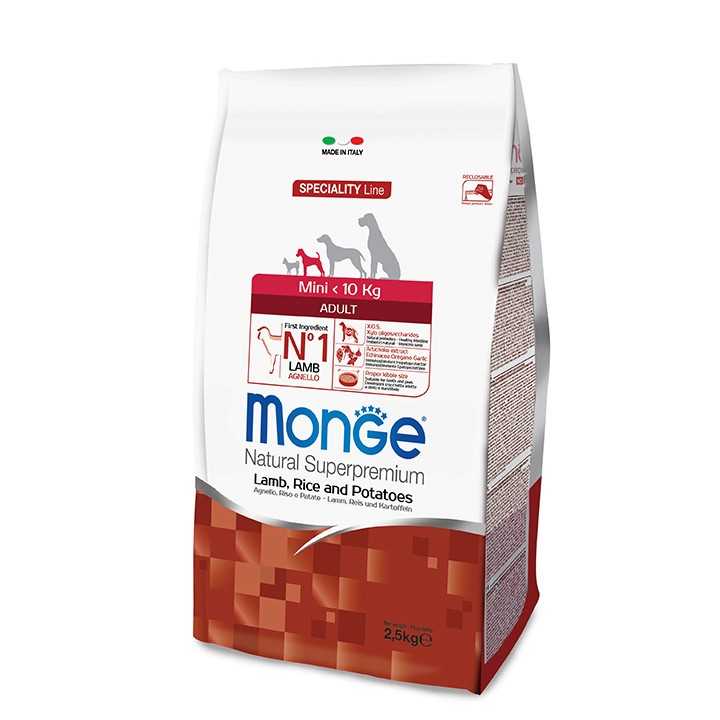 Monge Speciality Line Mini Adult Agnello Riso & Patate 800 Gr.