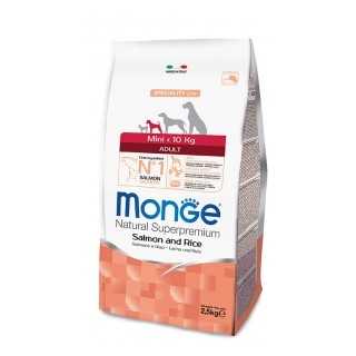 Monge Speciality Line Mini Adult Salmone & Riso 2,5 Kg.