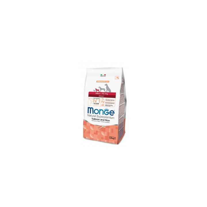Monge Speciality Line Mini Adult Salmone & Riso 2,5 Kg.