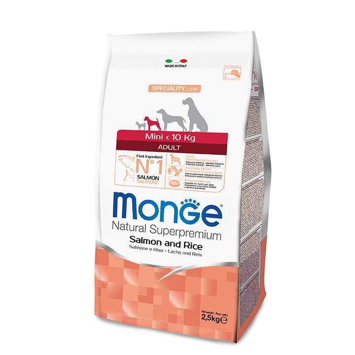 Monge Speciality Line Mini Adult Salmone & Riso 800 Gr.