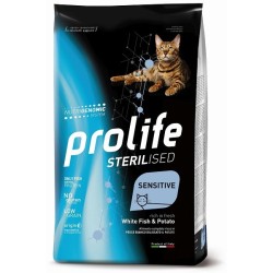 Prolife Cat Adult Sensitive Sterilized Pesce Bianco & Patate 1