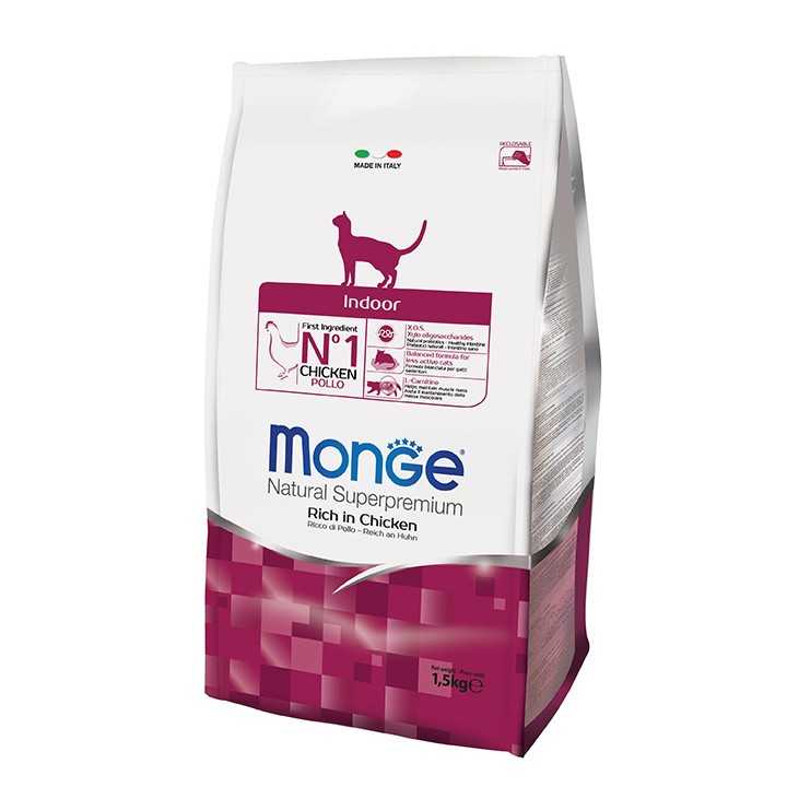 Monge Superpremium Cat Indoor Ricco Di Pollo 400 Gr.