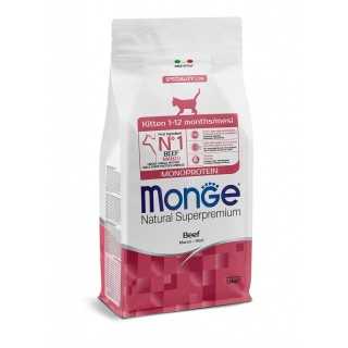 Monge Superpremium Cat Kitten Monoprotein Manzo 400 Gr.