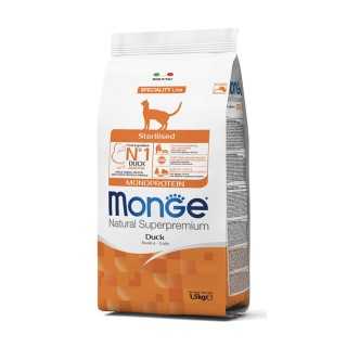 Monge Superpremium Cat Sterilized Anatra 1,5 Kg.
