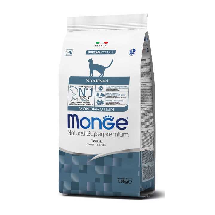 Monge Superpremium Cat Sterilized Trota 400 Gr.