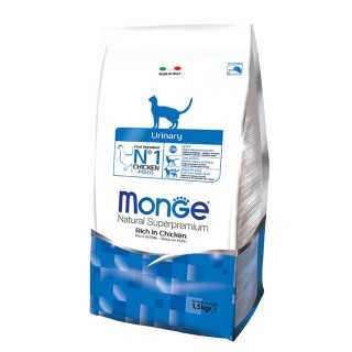 Monge Superpremium Cat Urinary Ricco Di Pollo 1,5 Kg.