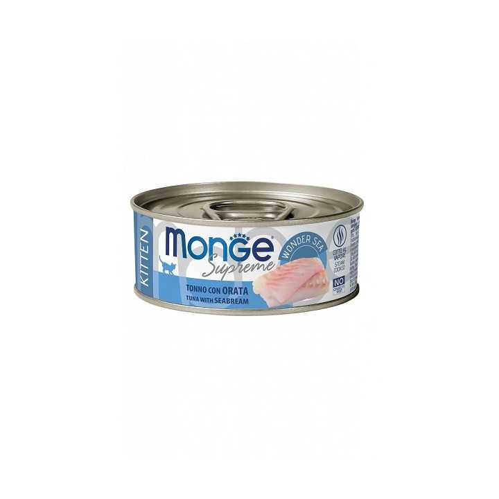 Monge Supreme Kitten Tonno & Orata 80 Gr.
