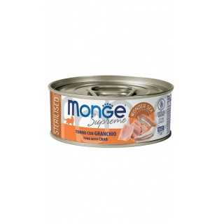 Monge Supreme Sterilised Tonno & Granchio 80 Gr.